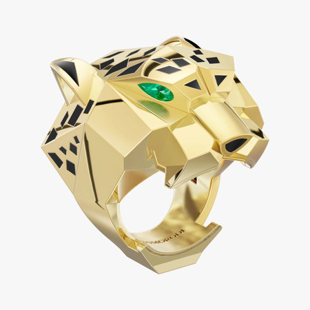 Panther Gold Ring